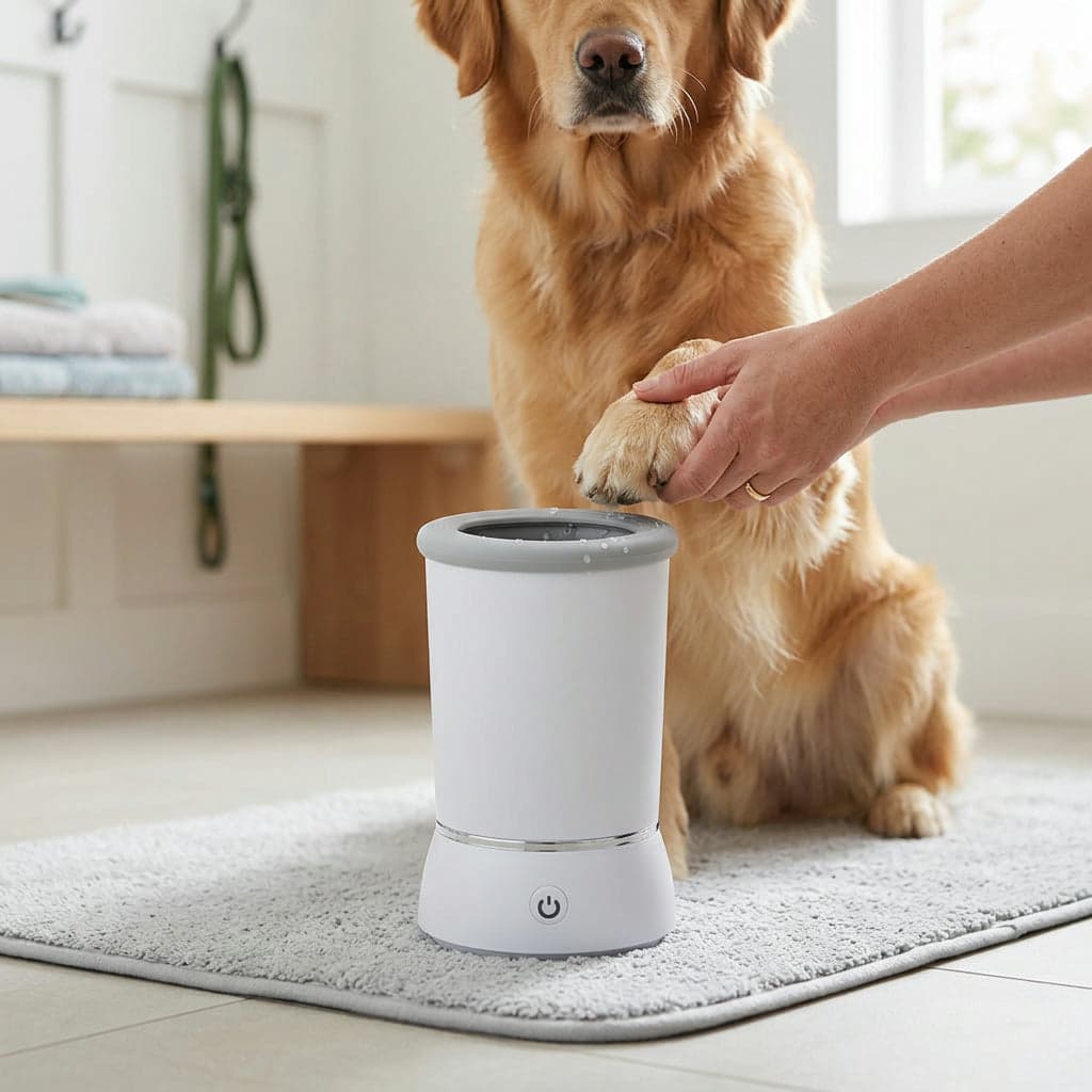 Automatic Electric Dog Paw Cleaner Washer for All Sizes — view 4 of 8