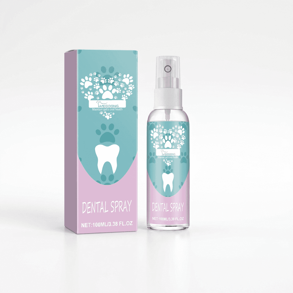 Pet Oral Care Spray – Fresh Breath with Easy-to-Use Fine Mist — for dogs and cats