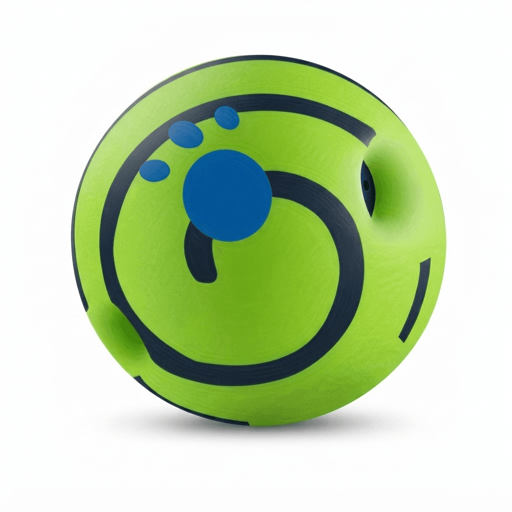 Interactive Dog Giggle Ball – Engaging Play with Durable Sound Design