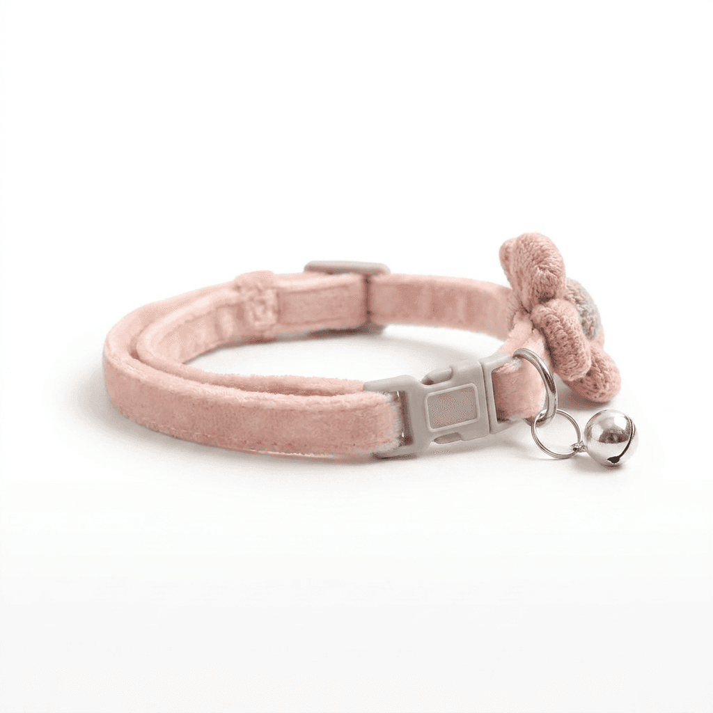 Cat Bell Collar – Adjustable Comfort with Soft Polyester Bowtie — view 2 of 6