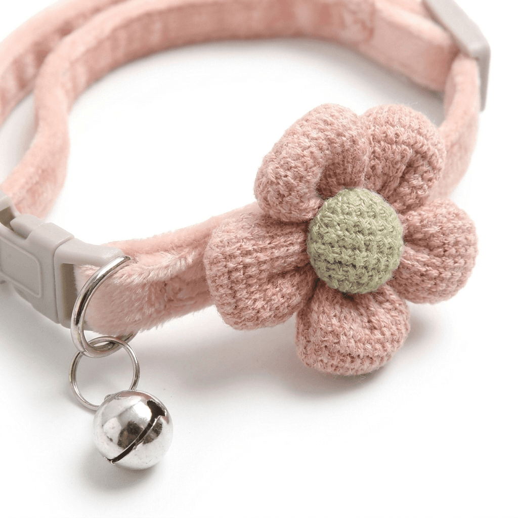 Cat Bell Collar – Adjustable Comfort with Soft Polyester Bowtie — view 3 of 6
