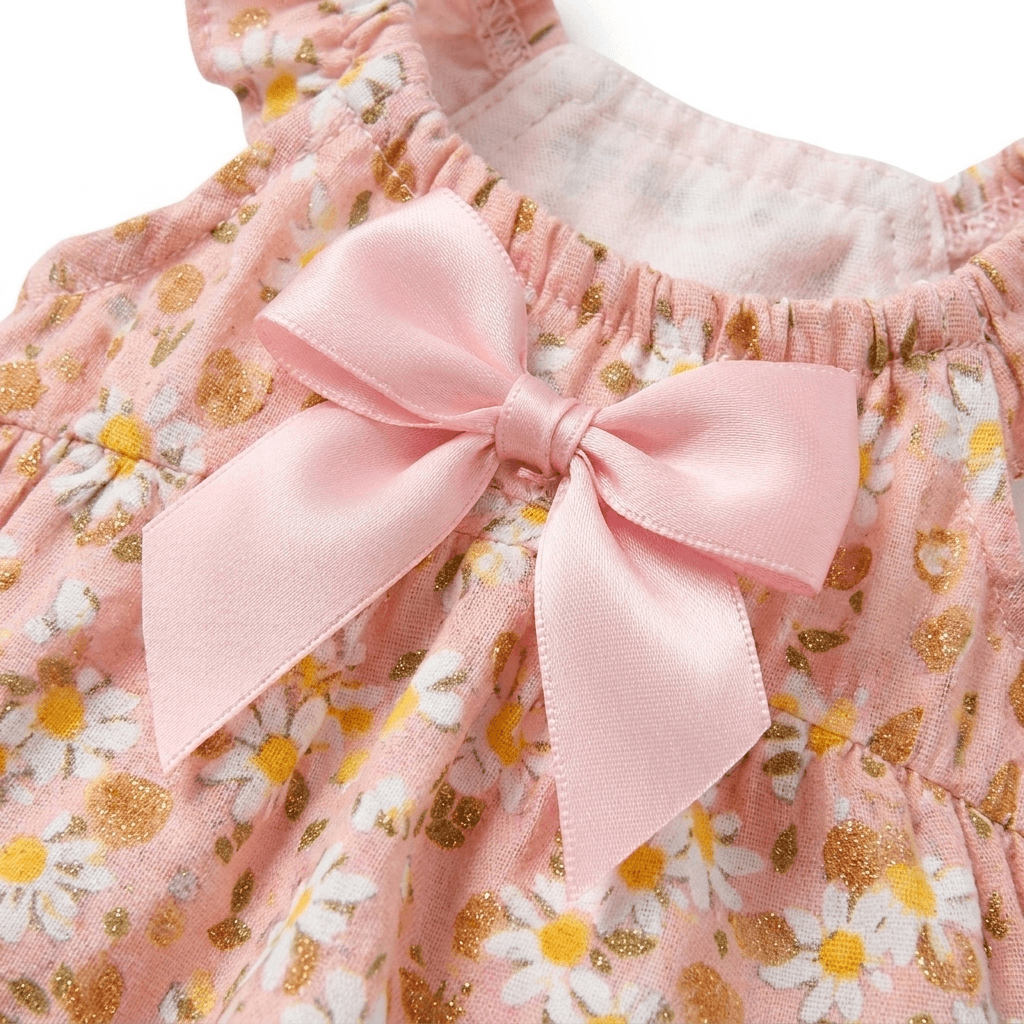 Floral Pet Dress – Lightweight Summer Comfort for Small Dogs — for cats — view 3 of 6