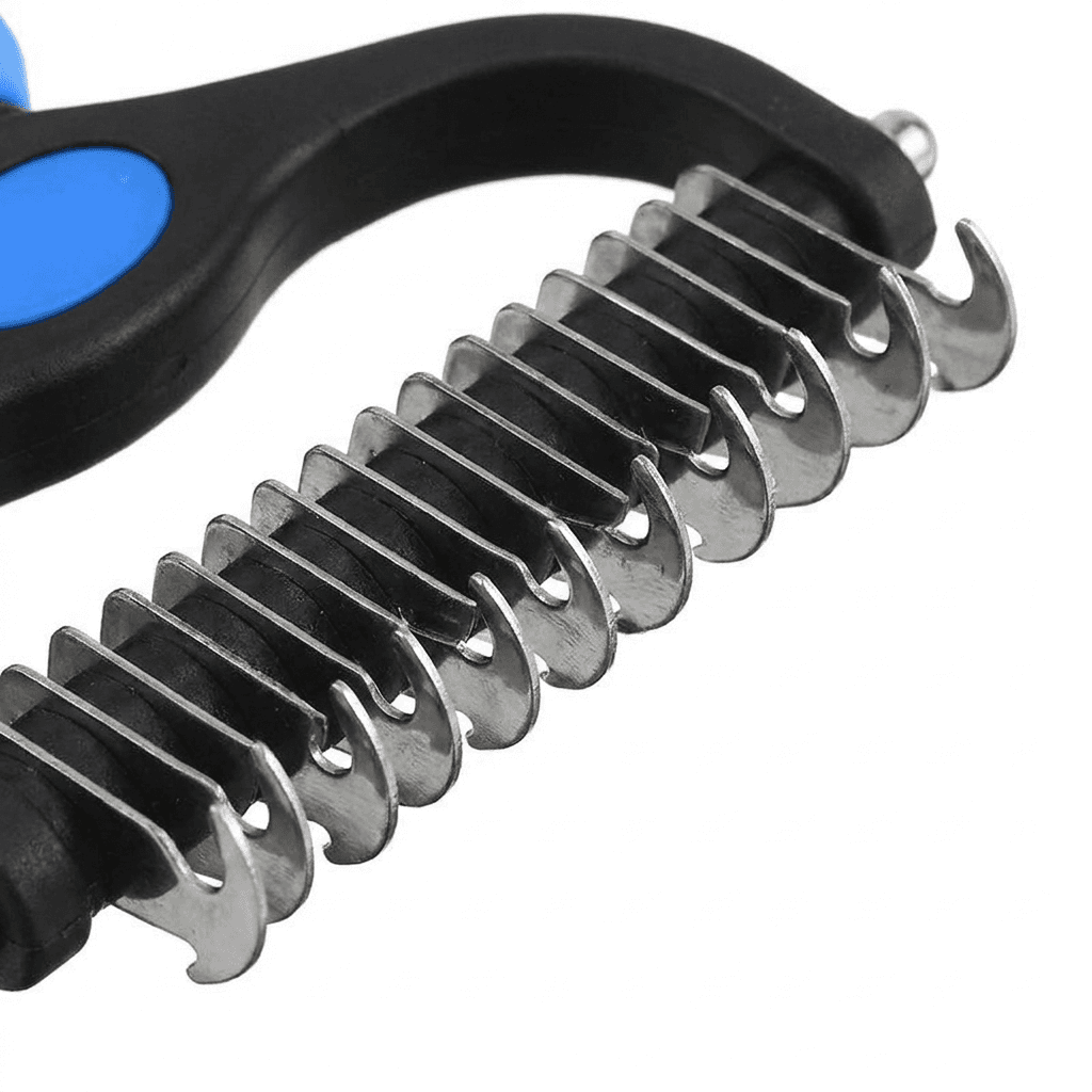 Self-Cleaning Pet Deshedding Brush – Gentle Grooming for Dogs & Cats — view 3 of 8